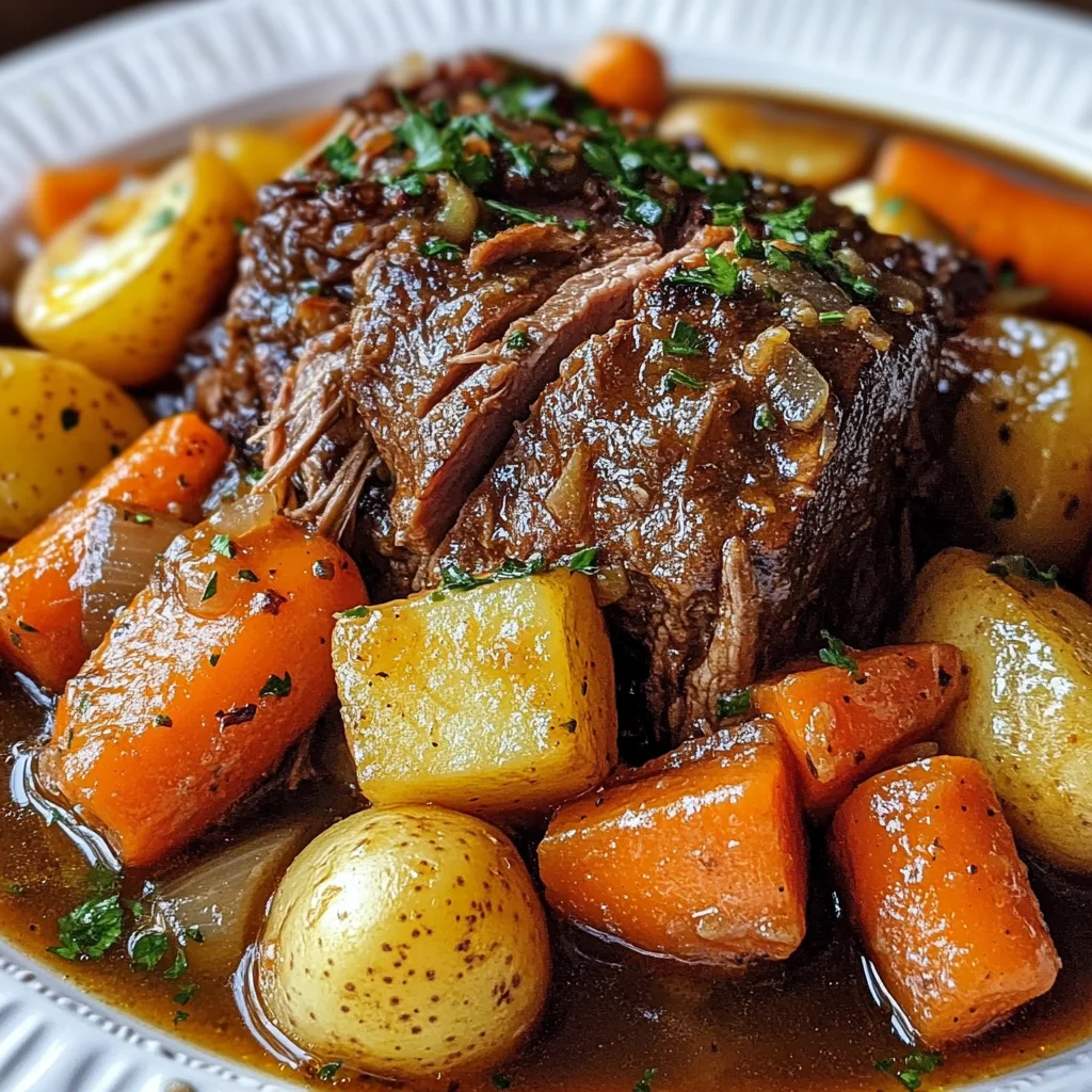 How To Make 5-Star Pot Roast Slow Cooker Fast & Easy