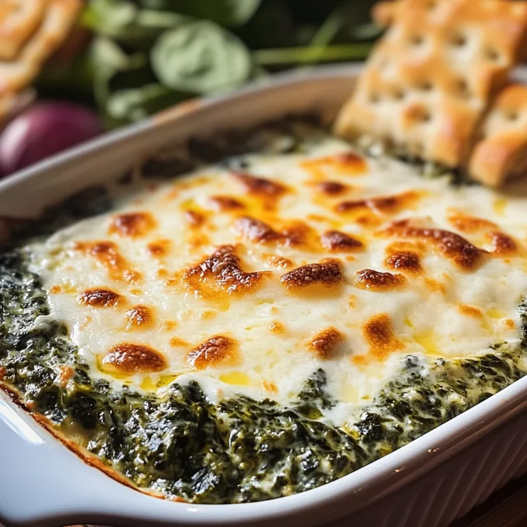 Irresistible Hot Spinach Dip Recipe
