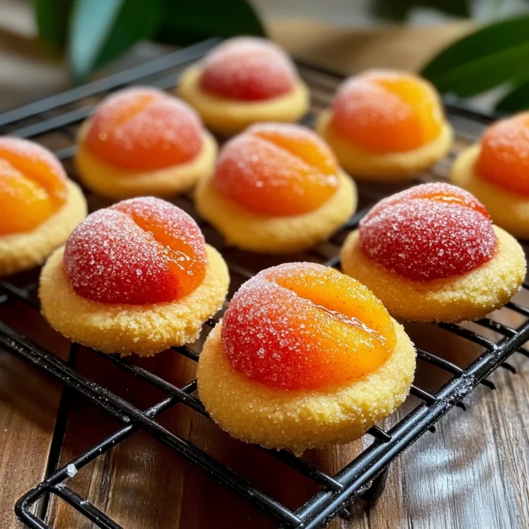 Italian Peach Cookies Recipe