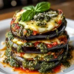 Italian Pesto Parmesan Eggplant Stacks: A Flavorful Recipe!