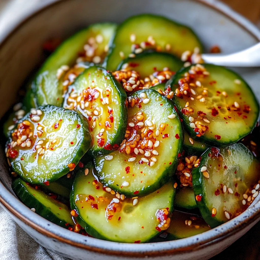 Korean Cucumber Salad