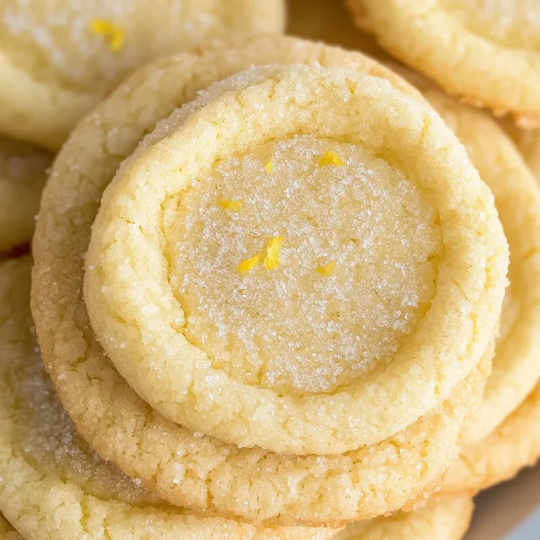Lemon Cookie Recipe