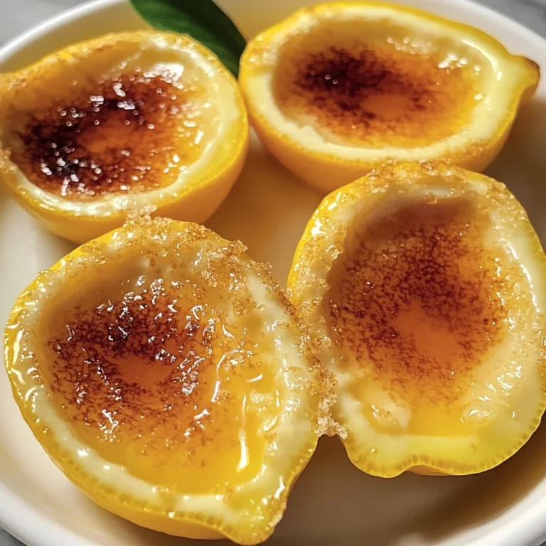 Lemon Posset Brûlée