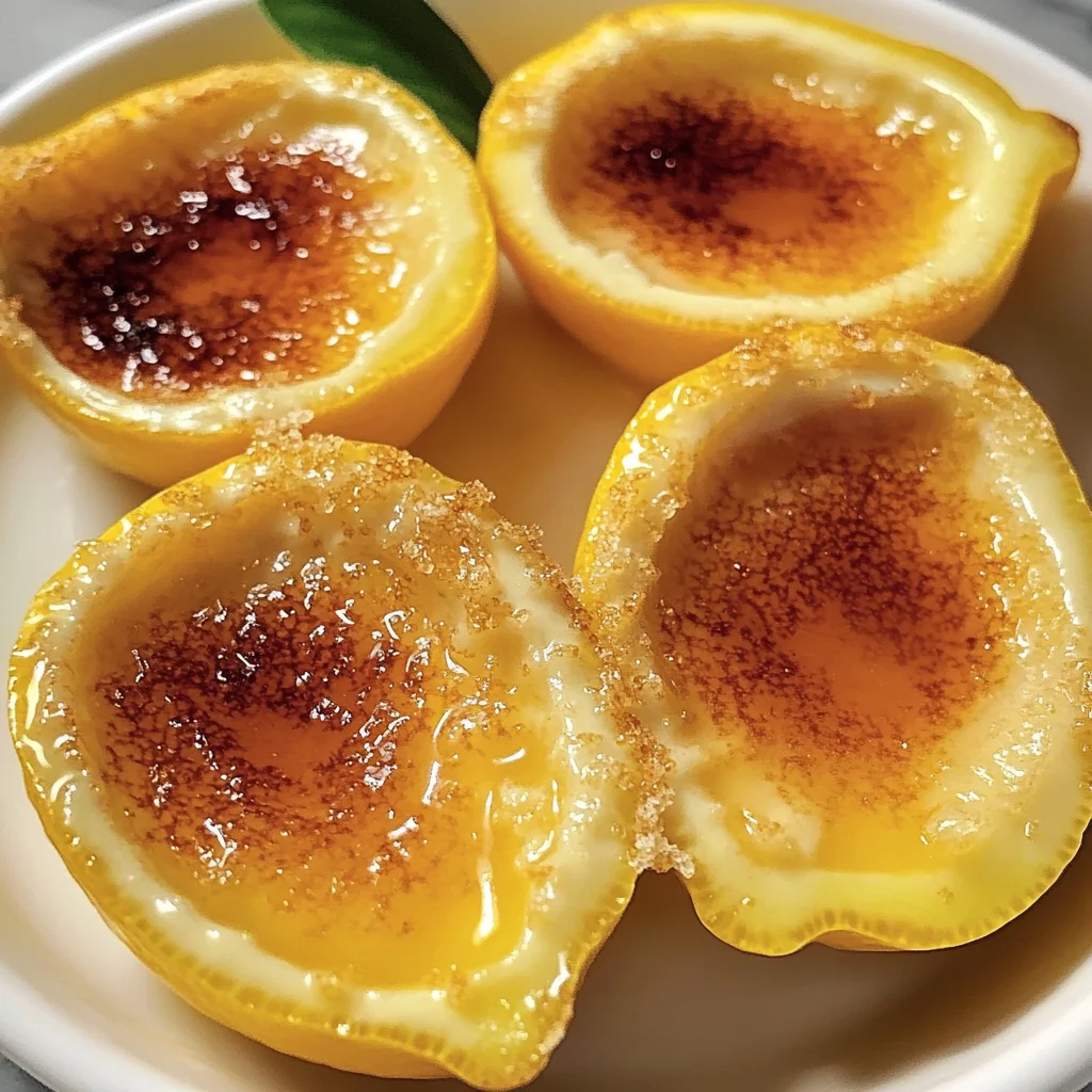 Lemon Posset Brûlée