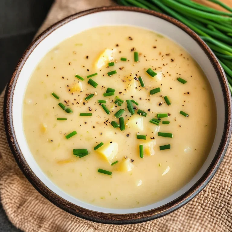 Savory Fennel and Potato Soup