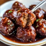 Slow Cooker Korean Meatballs