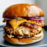 Smash Chicken Burger