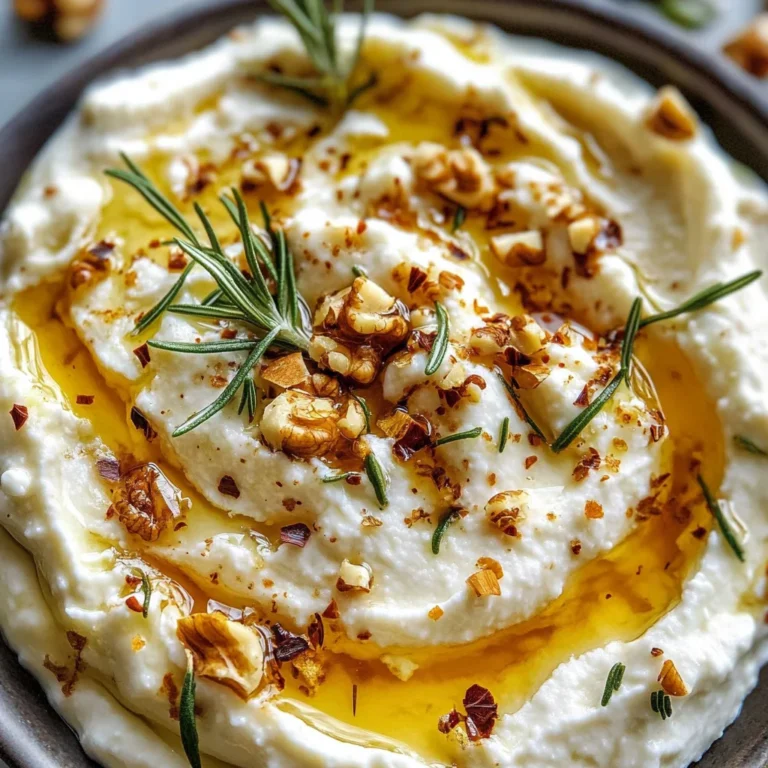 Spicy Ricotta Dip with Hot Honey