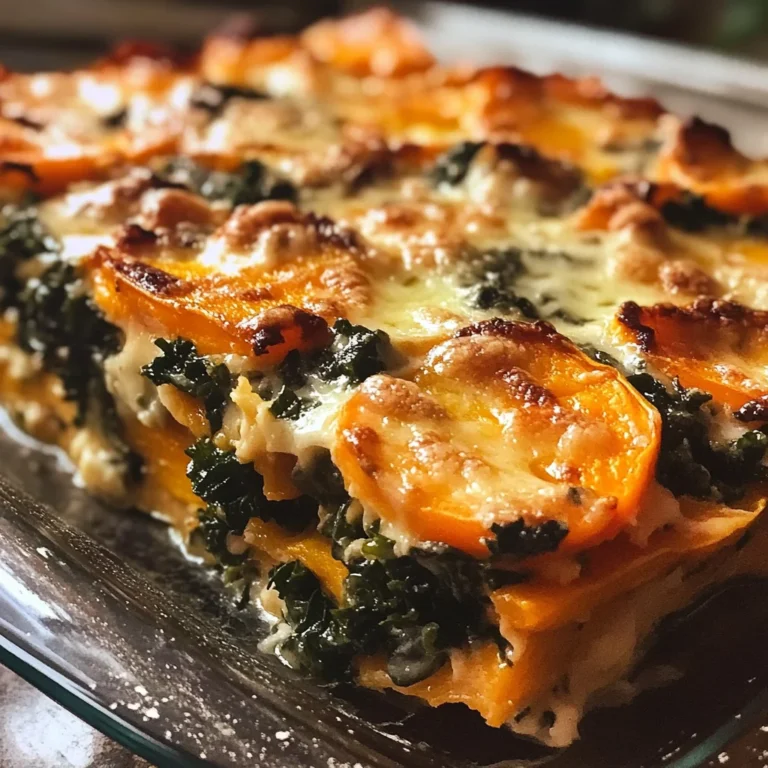 Sweet Potato Kale Gratin is a must-try comfort dish!