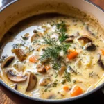 The BEST Mushroom Soup Recipe
