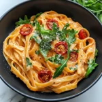 Vegan Creamy Sun Dried Tomato Pasta Recipe