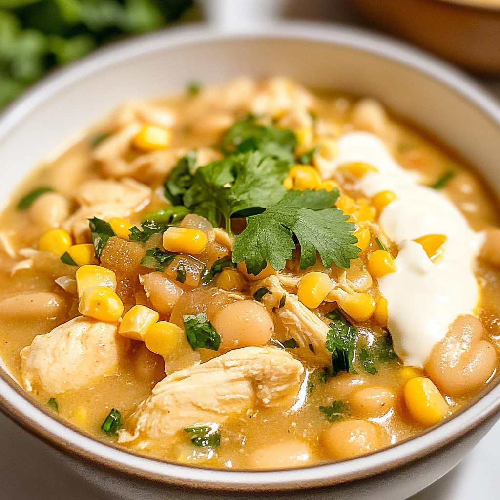 White Bean Chicken Chili Recipe
