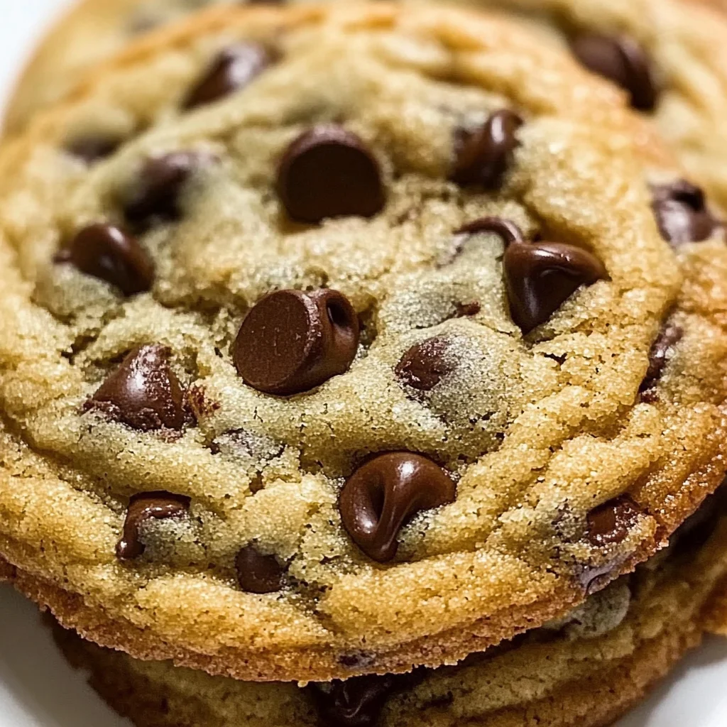 Bakery Style Chocolate Chip Cookies