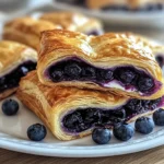 Blueberry Cream Cheese Puff Pastry