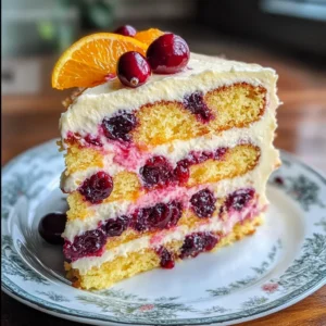 Cranberry Orange Cake