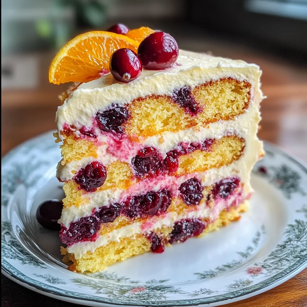 Cranberry Orange Cake