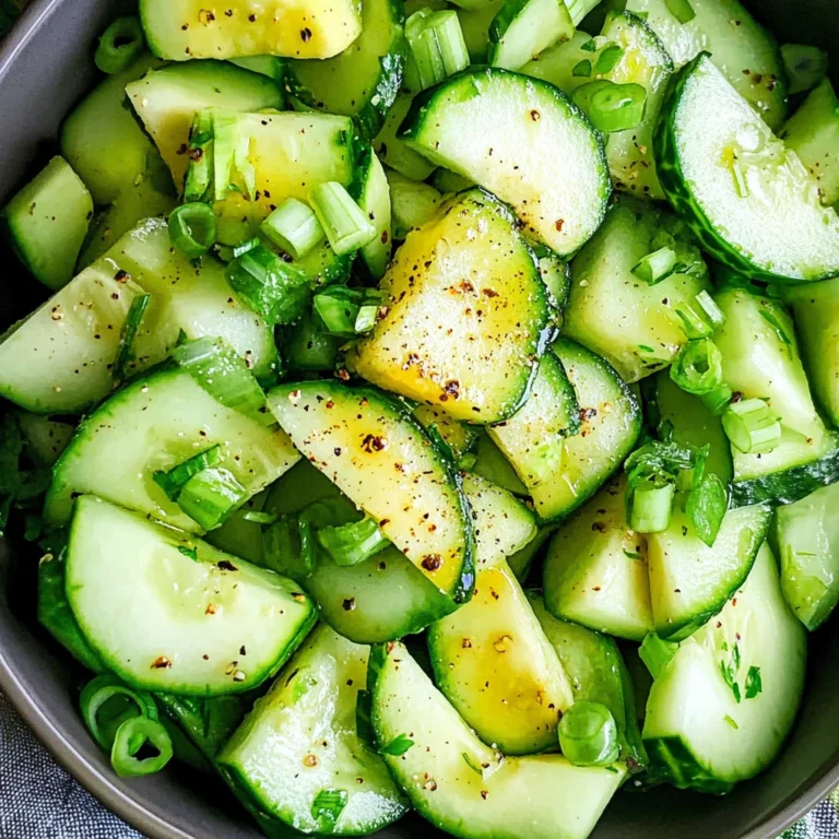 Cucumber Avocado Salad