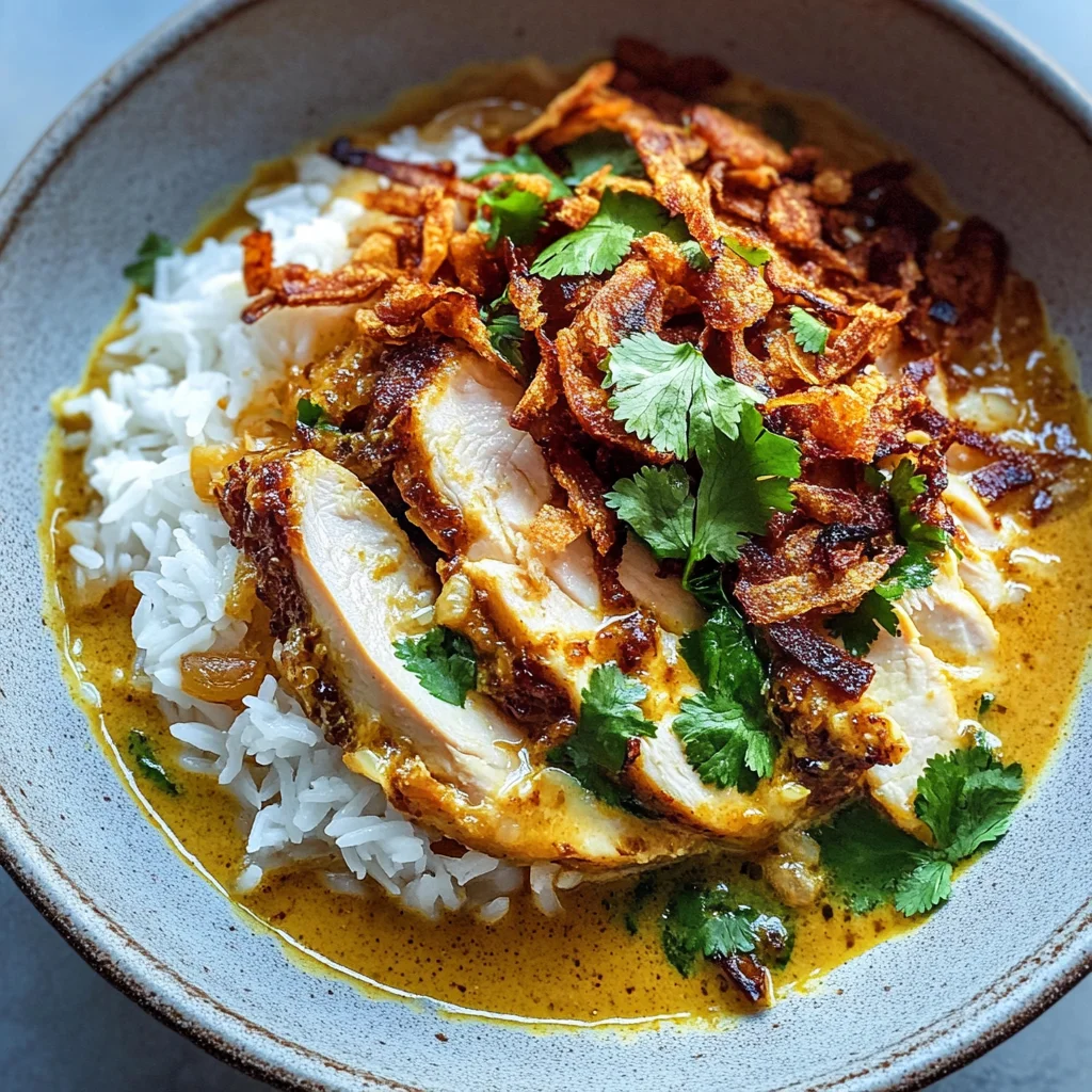 Curried Coconut Chicken & Rice