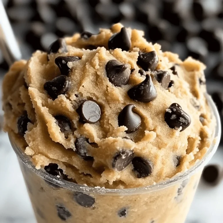 Delicious Protein Cookie Dough Recipe