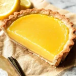 French Lemon Tart W/ Lemon Curd