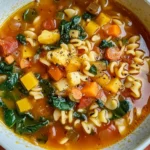 Italian Minestrone Soup (Longevity Soup)