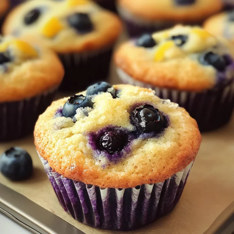 Lemon Blueberry Muffins