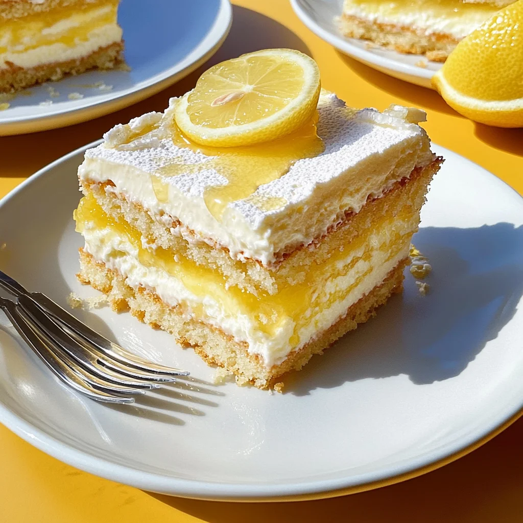 Lemon Tiramisu