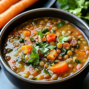 Mediterranean Lentil Soup