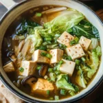 Napa Cabbage Tofu Soup