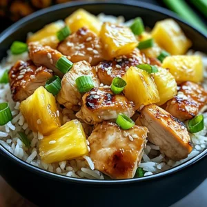 Pineapple Chicken and Rice