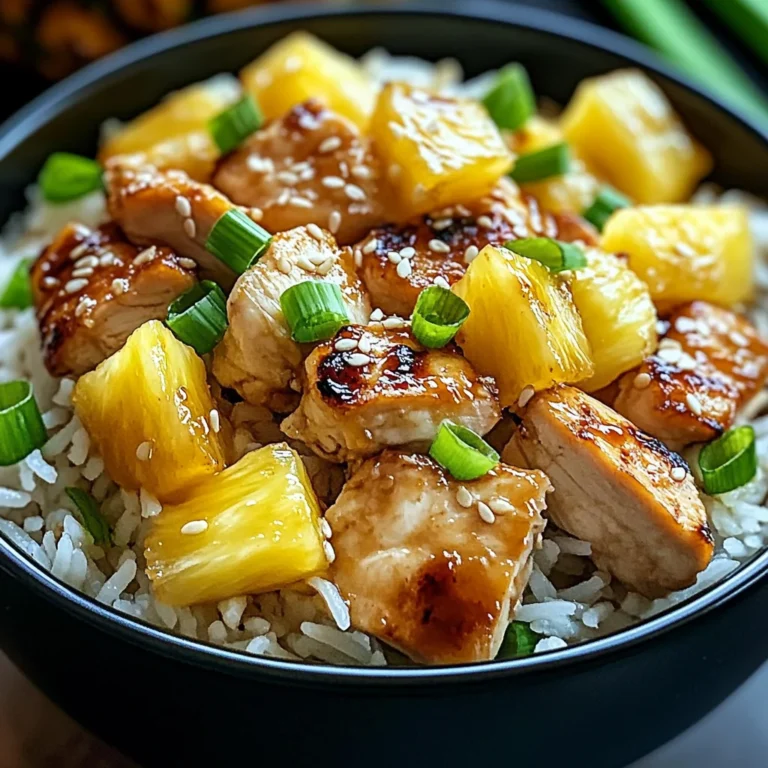 Pineapple Chicken and Rice