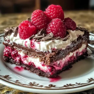 Raspberry Chocolate Lasagna Dessert Delights Your Senses!