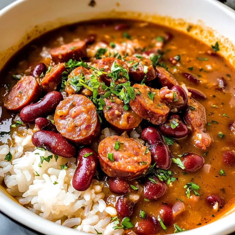 Red Beans And Rice Recipe