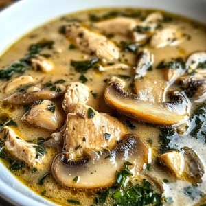 Rotisserie Chicken Mushroom Soup