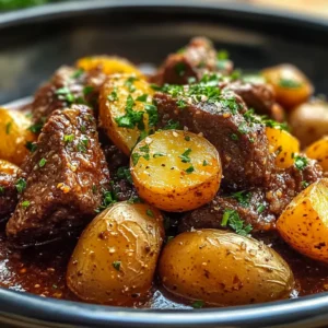 Slow Cooker Garlic Butter Beef