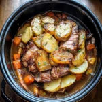 Slow Cooker Lamb Hotpot