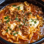 Slow Cooker Lasagna Soup