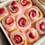 Strawberry Cinnamon Rolls