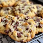Sweet Chocolate Chip and Toffee Shortbread Cookies - Alrightwithme