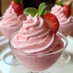 4-Ingredient Strawberry Mousse – So Light, So Dreamy!