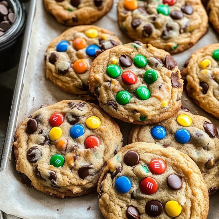Bakery-Style Monster Cookies