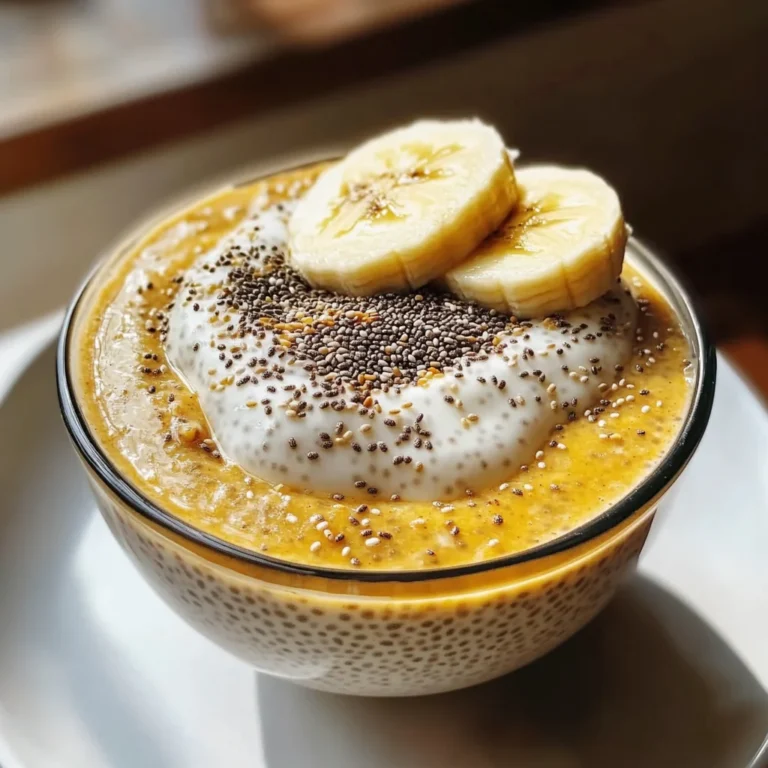 Banana Coconut Milk Chia Seed Pudding