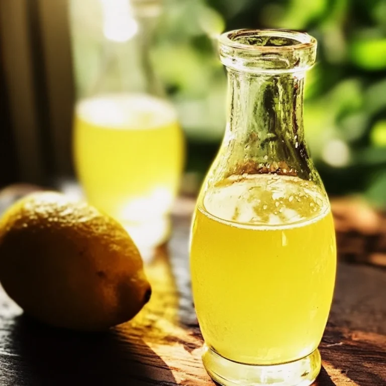 Best Homemade Limoncello (Italian Lemon Liqueur)
