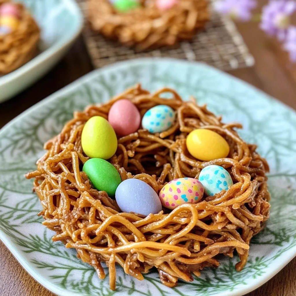 Bird Nest Haystack Cookie