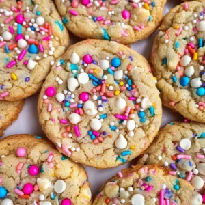 Birthday Cake Sugar Cookies