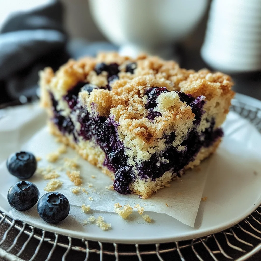 Blueberry Coffee Cake Recipe