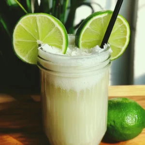 Brazilian Lemonade with Coconut