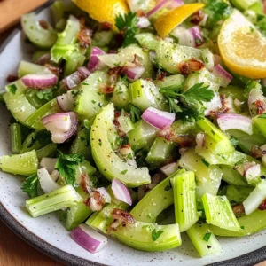 Celery Salad With Lemon Zest
