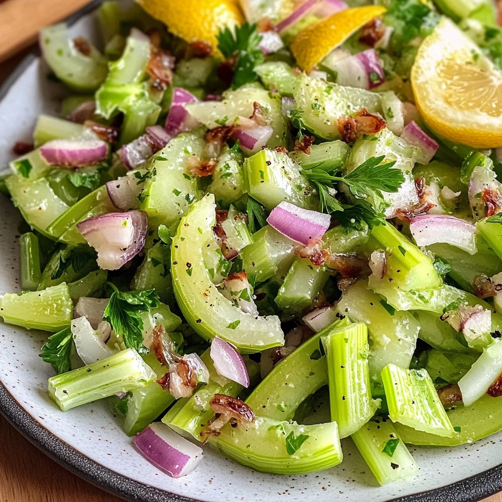 Celery Salad With Lemon Zest