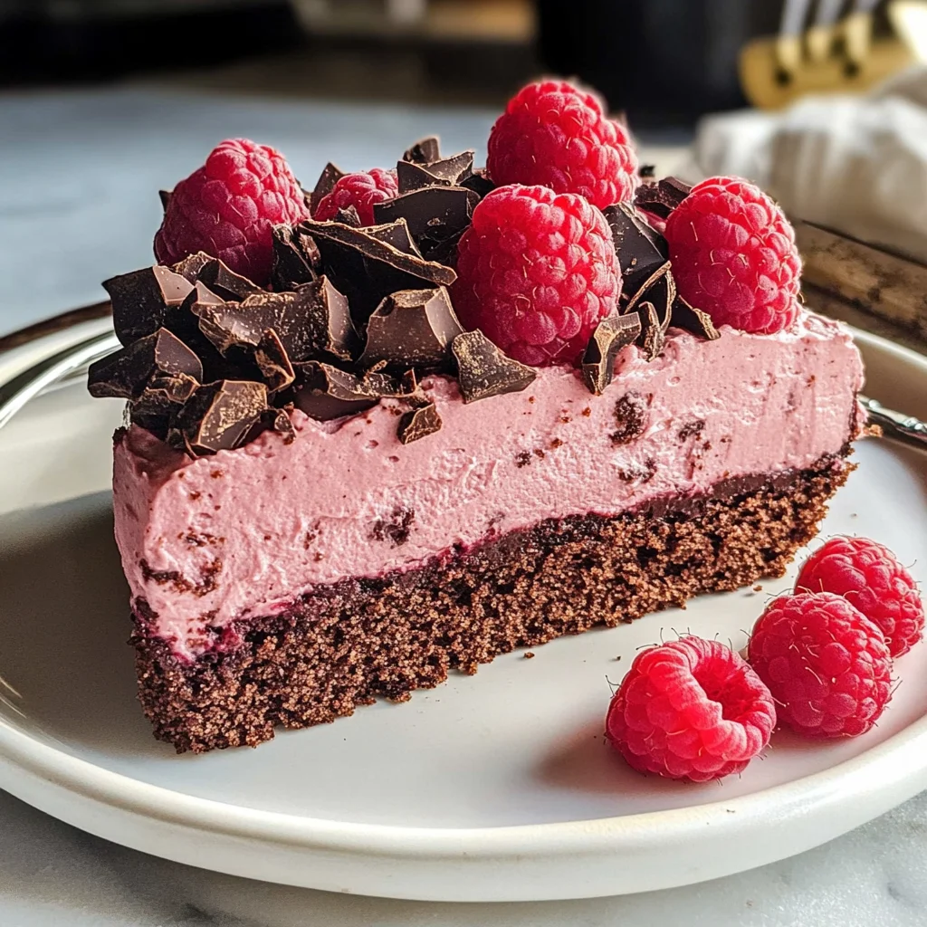Chocolate Raspberry Mousse Cake Recipe